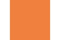 Плитка обл."Вегас" (200х200) оранжевая матовая Люкс