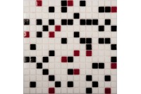 MIX9 красно-черный (бумага) NS mosaic