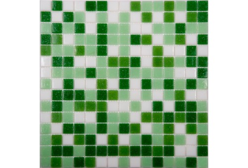 MIX11 зеленый (бумага)  NS mosaic