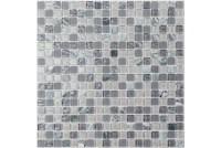 S-858 стекло камень (15*15*4) 305*305 NS mosaic
