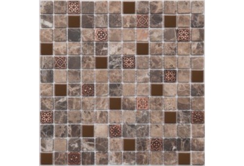 K-716 камень метал (298*298)14 Ns-mosaic
