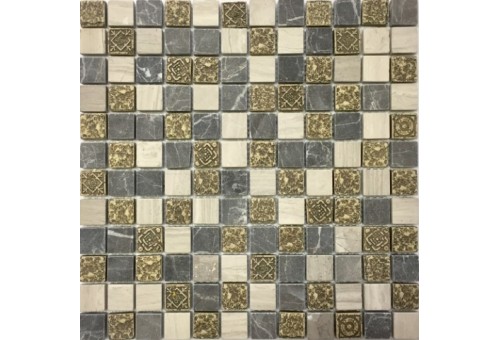 K-736 камень матовый (23*23*8) 298*298 Ns-mosaic