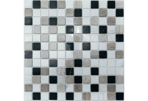 KP-746 камень полированный (23*23*4) 298*298 Ns-mosaic