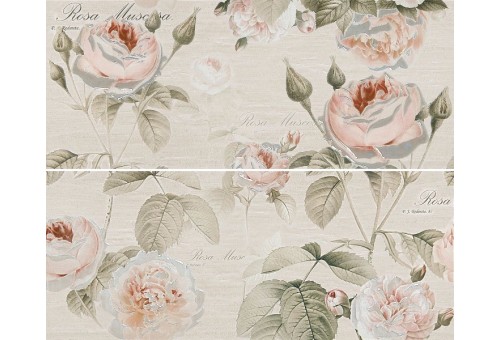 Garden Rose beige panno 01 (из 2-х плиток)
