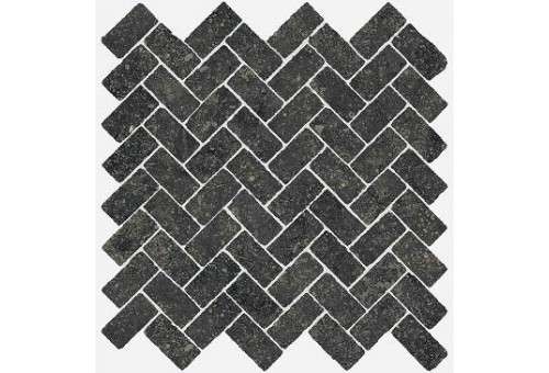 Room Mosaico Cross Black Stone 31,5x29,5