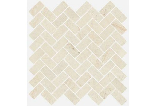 Room Mosaico Cross White Stone 31,5x29,5