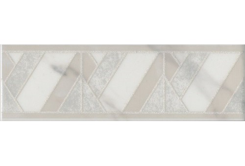 Алькала белый Бордюр MLD/A98/7198 6.3x20