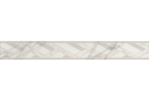 Алькала белый Бордюр MLD/A99/7198 6.3x50