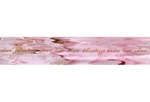 Букет розовый бордюр (76-03-41-661) 75х400