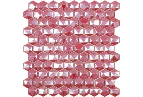 Hex Diamond 375D Red мозаика