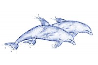 Deep Blue Декор Дельфин