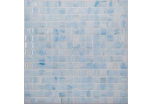 X013 голубой (сетка 20х20х4) 327*327 Ns-mosaic